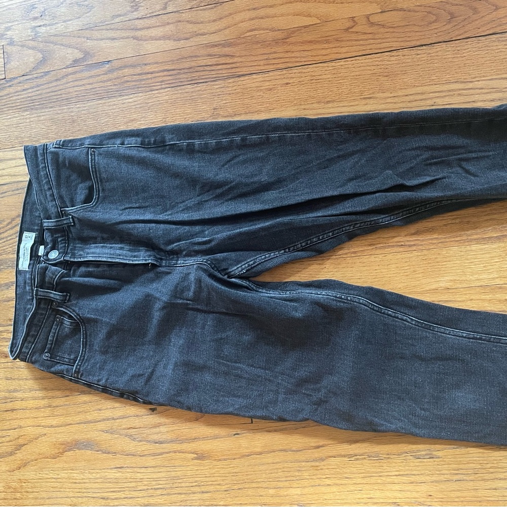 Abercrombie & Fitch Ultra High-Rise Black Jeans